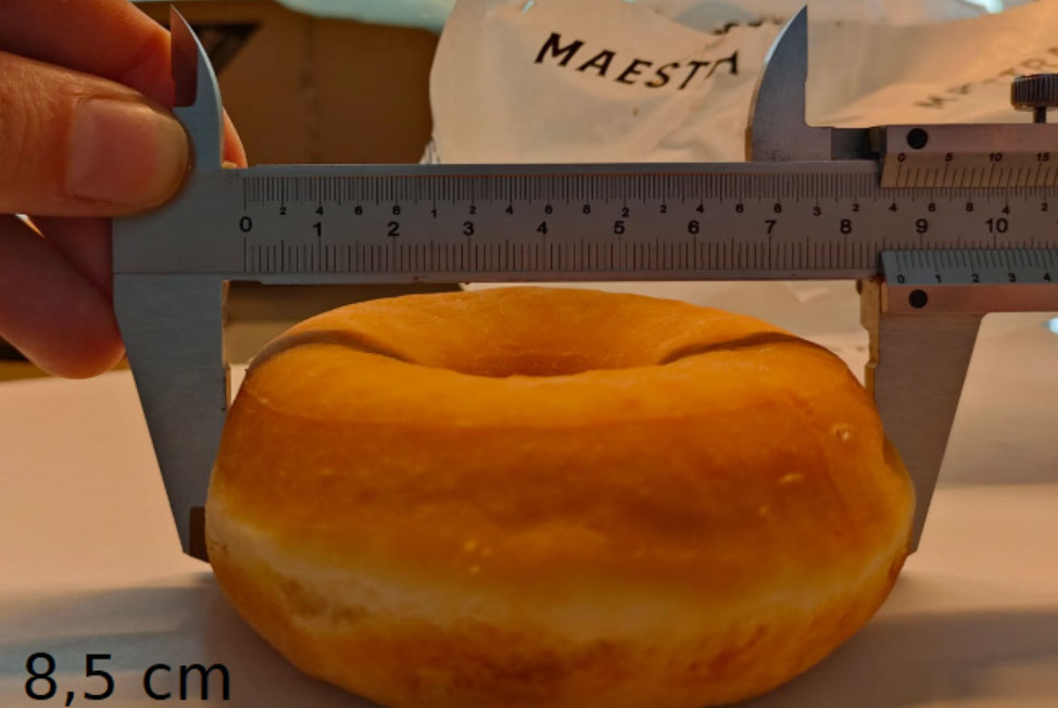 Donut demasiado pequeno